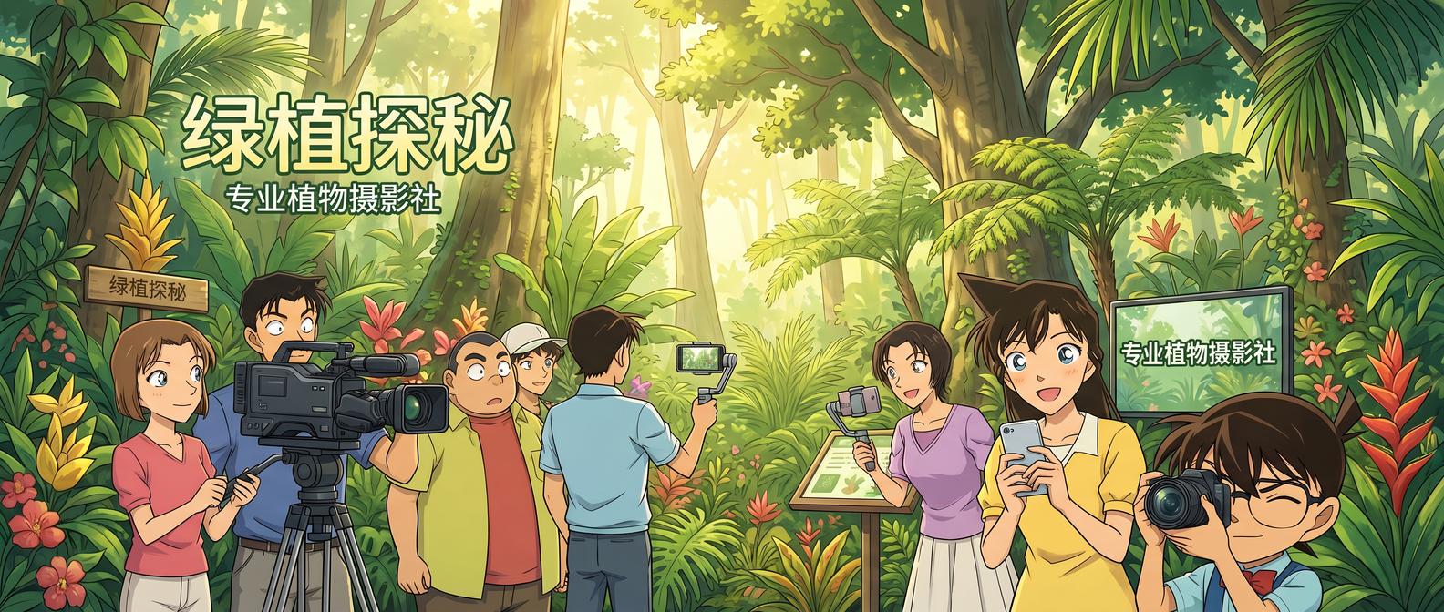 玩物社区植物视频社区Banner